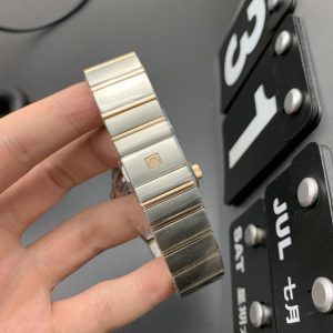 CONSTELLATION 41MM TWO-TONE GOLD STEEL GREY DIAL