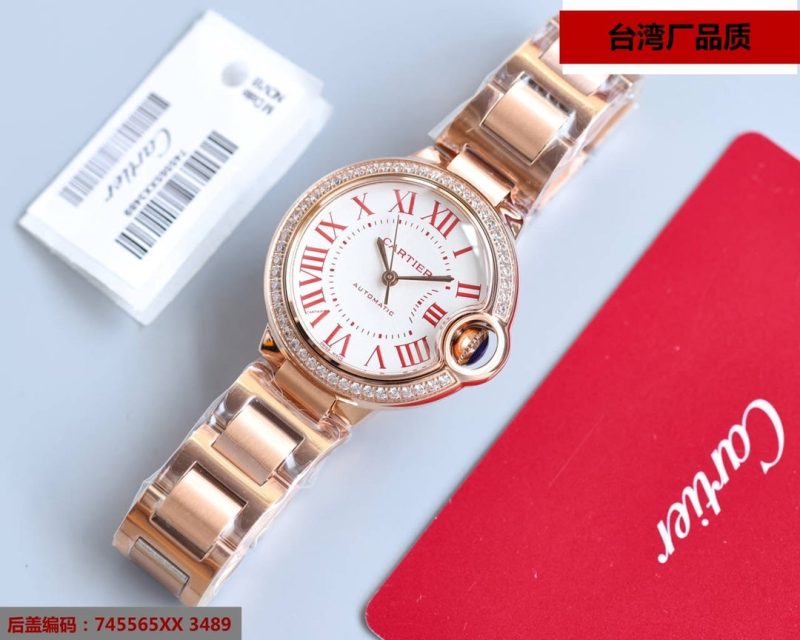 13275066625069246 BALLON BLEU 33MM ROSE GOLD DIAMOND BEZEL