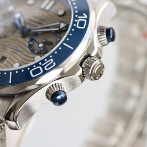 SEAMASTER DIVER 300M CHRONOGRAPH BLUE CERAMIC GREY DIAL