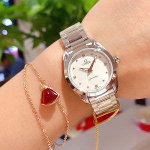 13275597360613814_4e754753-4ce4-4b60-bdfd-47cc452d42ce AQUA TERRA 28MM QUARTZ STEEL WHITE DIAL