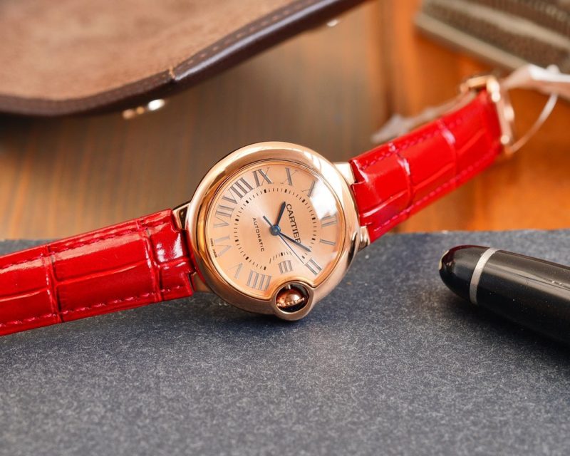 BALLON BLEU 33MM AUTOMATIC ROSE GOLD DIAL