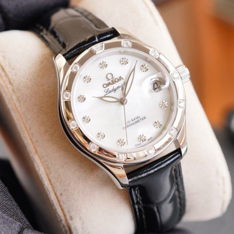 13276024890386007_d9998769-a31c-4414-b1a4-5ee87db32f8d DE VILLE LADYMATIC 31MM DIAMOND BEZEL MOP DIAL