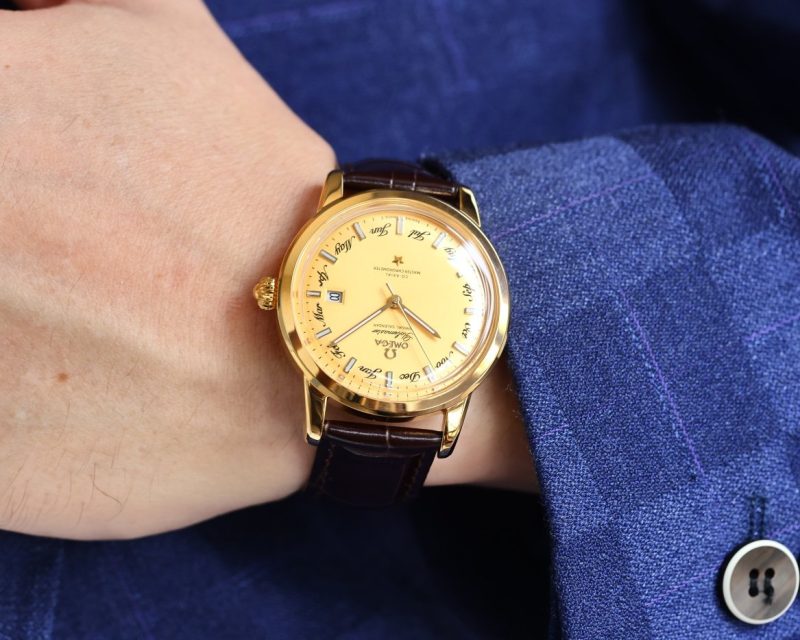 SEAMASTER GLOBEMASTER 40MM GOLD CASE ANNUAL CALENDAR