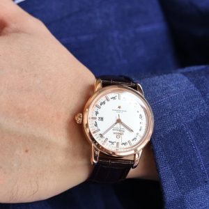 SEAMASTER GLOBEMASTER 40MM WHITE DIAL ANNUAL CALENDAR