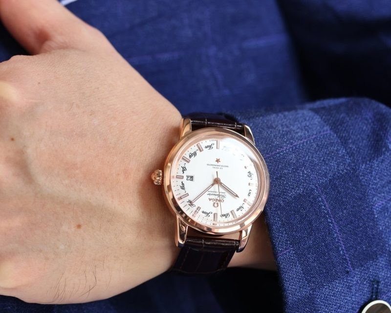 SEAMASTER GLOBEMASTER 40MM WHITE DIAL ANNUAL CALENDAR