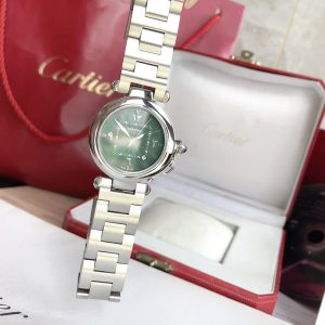 13276885861138319 CARTIE PASHA 35MM QUARTZ STEEL CASE BLUE DIAL