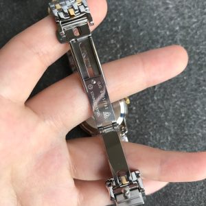 13277062263216583_cdcd7f7d-455e-4598-8c34-268f1449e7a3 DEVILLE PRESTIGE 27MM QUARTZ GOLD STEEL DIAMOND NUMERALS