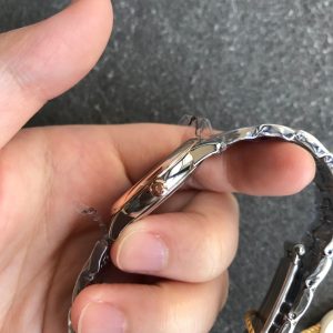 13277062364431738_08185d35-b2a5-4148-80ef-cffe23f0b0a6 DEVILLE PRESTIGE 27MM QUARTZ ROSE GOLD STEEL DIAMOND NUMERALS