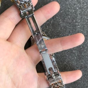 13277062368901300_1d39e69d-3eb1-4426-b9eb-b67adfadd139 DEVILLE PRESTIGE 27MM QUARTZ ROSE GOLD STEEL DIAMOND NUMERALS