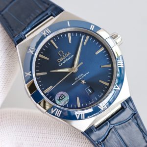 13277313181672208_5127b953-42f4-4885-ab7f-2f3c8ffbfb3d CONSTELLATION 41MM BLUE DIAL LEATHER