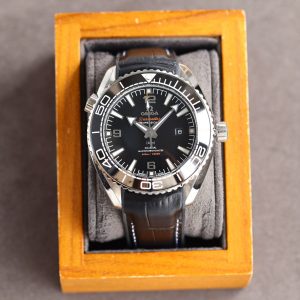 SEAMASTER PROFESSIONAL PLANET OCEAN 600M BLACK CERAMIC LEATHER