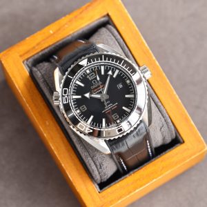 SEAMASTER PROFESSIONAL PLANET OCEAN 600M BLACK CERAMIC LEATHER