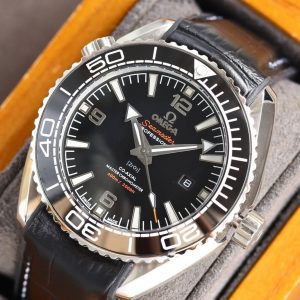 SEAMASTER PROFESSIONAL PLANET OCEAN 600M BLACK CERAMIC LEATHER