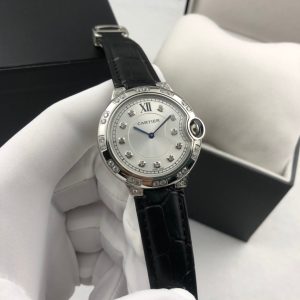 13277573482700656 BALLON BLEU 36MM STEEL CASE DIAMOND NUMERALS