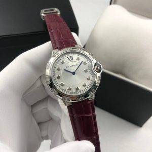 13277573500354774 BALLON BLEU 36MM STEEL CASE DIAMOND NUMERALS
