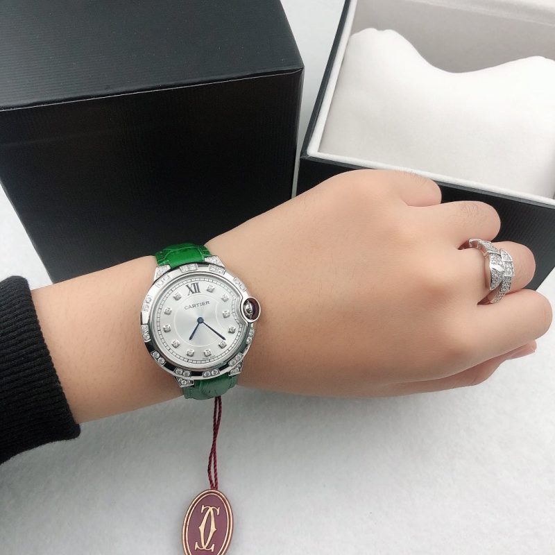 13277573508387215 BALLON BLEU 36MM STEEL CASE DIAMOND NUMERALS