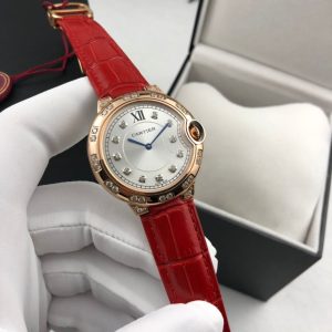 13277573549778888 BALLON BLEU 36MM ROSE GOLD CASE DIAMOND NUMERALS