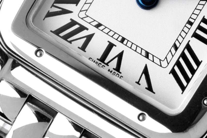 13277836357818127 PANTHERE DE CARTIE 22MM QUARTZ STEEL WHITE DIAL