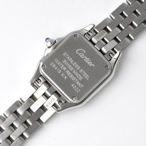 13277836360707084 PANTHERE DE CARTIE 22MM QUARTZ STEEL WHITE DIAL