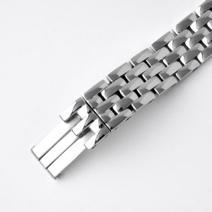 13277836361613662 PANTHERE DE CARTIE 22MM QUARTZ STEEL WHITE DIAL