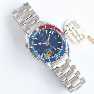 SEMASTER PLANET OCEAN 600M CERAMIC BLUE DIAL STEEL BRACELET