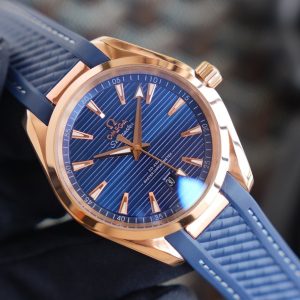 SEAMASTER AQUA TERRA 150M GOLD CASE BLUE DIAL