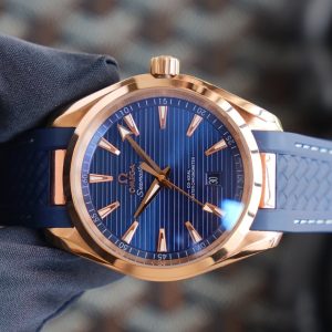 SEAMASTER AQUA TERRA 150M GOLD CASE BLUE DIAL