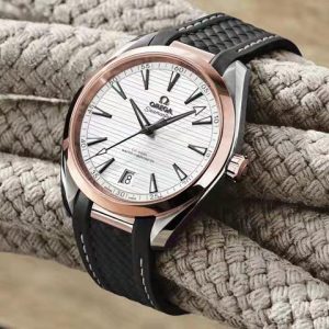 SEAMASTER AQUA TERRA 150 ROSE GOLD CASE BLACK DIAL