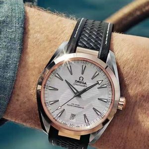 SEAMASTER AQUA TERRA 150 ROSE GOLD CASE BLACK DIAL