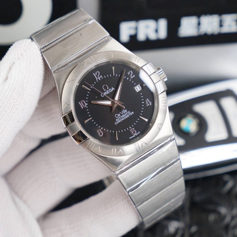 CONSTELLATION 38MM ROSE GOLD STEEL