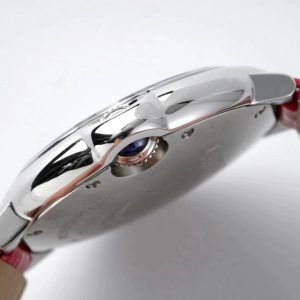 13278618129984348 BALLON BLEU 33MM AUTOMATIC RED DIAL LEATHER 2021