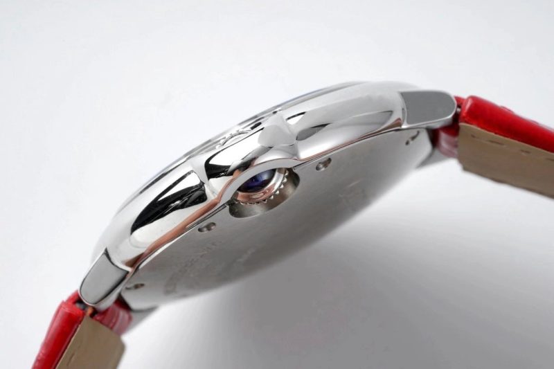 13278618129984348 BALLON BLEU 33MM AUTOMATIC RED DIAL LEATHER 2021
