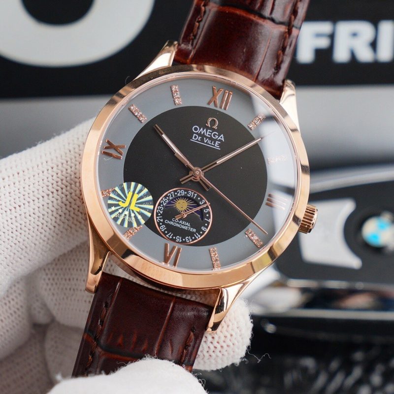 13278702907755060_0ec2534d-579a-41a0-acd9-1fdcb89d3013 DEVILLE CHRONOMETER 40MM MOONPHASE GREY BLACK DIAL