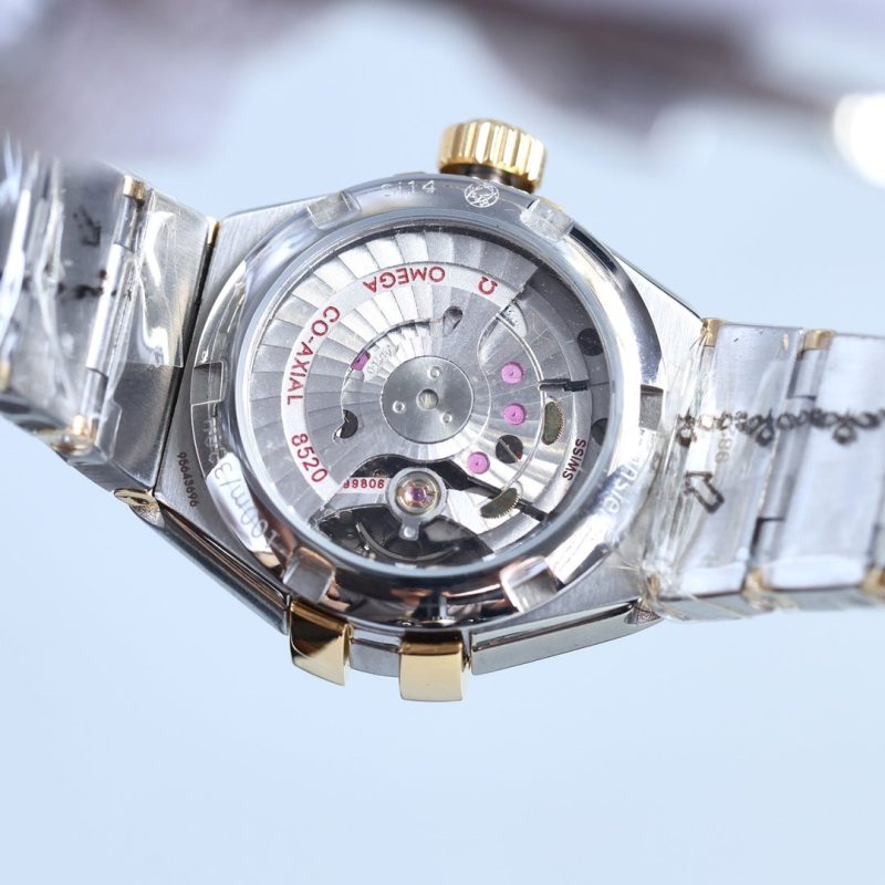 CONSTELLATION 27MM ROSE GOLD DIAMOND BEZEL