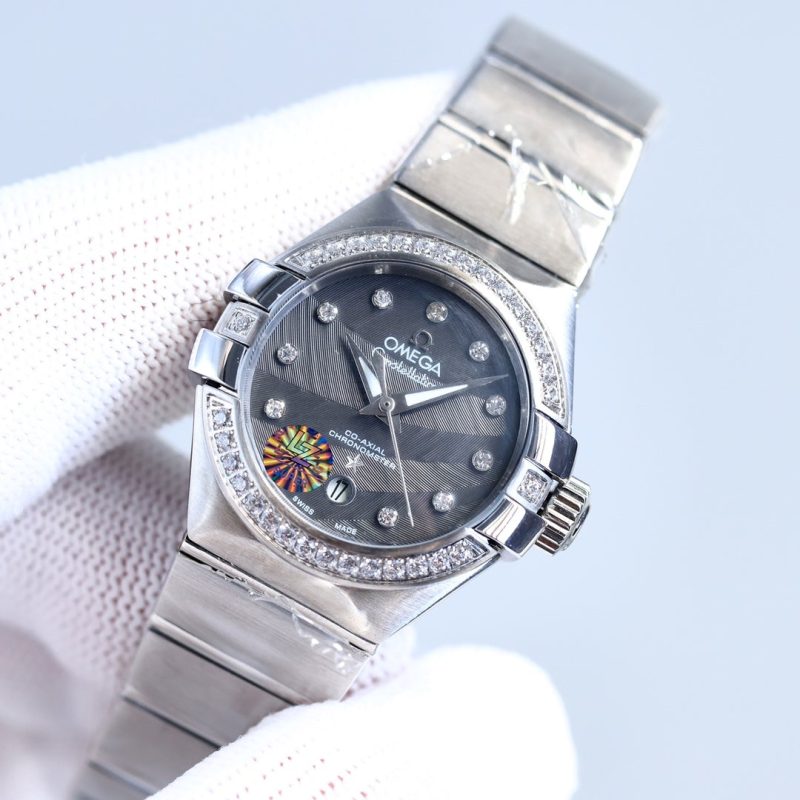 CONSTELLATION 27MM STEEL DIAMOND BEZEL