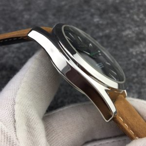 13278957526235215_05506114-bd15-44b3-b30e-91330f49fb53 SEAMASTER AQUA TERRA 150M STEEL CASE BLACK DIAL BROWN LEATHER