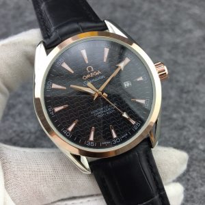 13278957710505582_e2b9074f-a401-4c50-ba65-ed7ffc1aa439 SEAMASTER AQUA TERRA 150M CO-AXIAL STEEL CASE GOLD NUMERALS