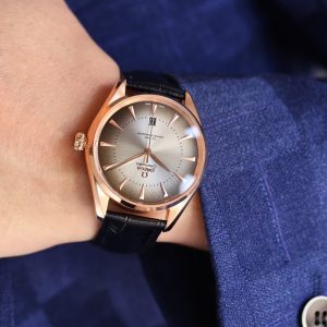 SEAMASTER AQUA TERRA 150M CO-AXIAL GOLD CASE LEATHER