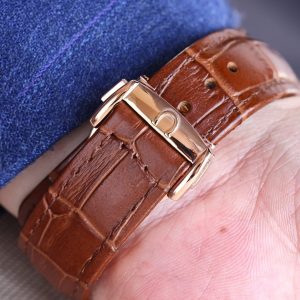 SEAMASTER AQUA TERRA 150M CO-AXIAL GOLD CASE LEATHER