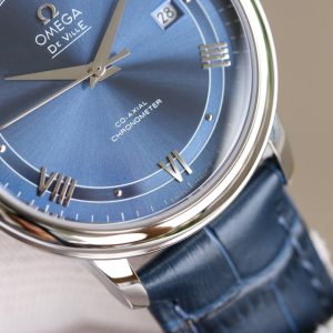 13279123997158125_28456c23-3869-458a-a156-4a4a80675bff DE VILLE PRESTIGE 39.5 SILVER BLUE DIAL