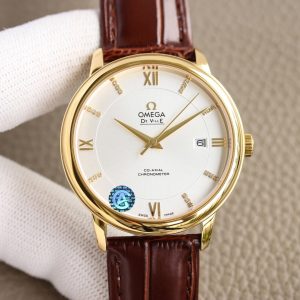 13279124094890879_30cd4b06-672f-4ba3-b12b-004d9d8e0f34 DE VILLE PRESTIGE 39.5 GOLD CASE WHITE DIAL