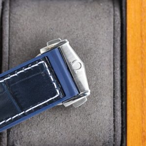 SEAMASTER PROFESSIONAL PLANET OCEAN 600M BLUE CERAMIC BLACK LEATHER