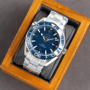 SEAMASTER PROFESSIONAL PLANET OCEAN 600M BLUE CERAMIC STEEL BRACELET