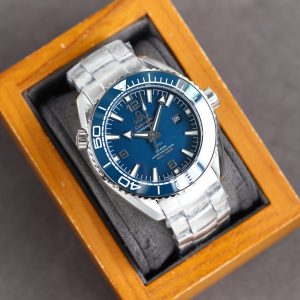 SEAMASTER PROFESSIONAL PLANET OCEAN 600M BLUE CERAMIC STEEL BRACELET
