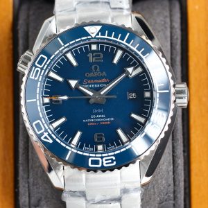 SEAMASTER PROFESSIONAL PLANET OCEAN 600M BLUE CERAMIC STEEL BRACELET