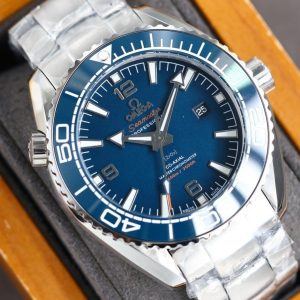 SEAMASTER PROFESSIONAL PLANET OCEAN 600M BLUE CERAMIC STEEL BRACELET