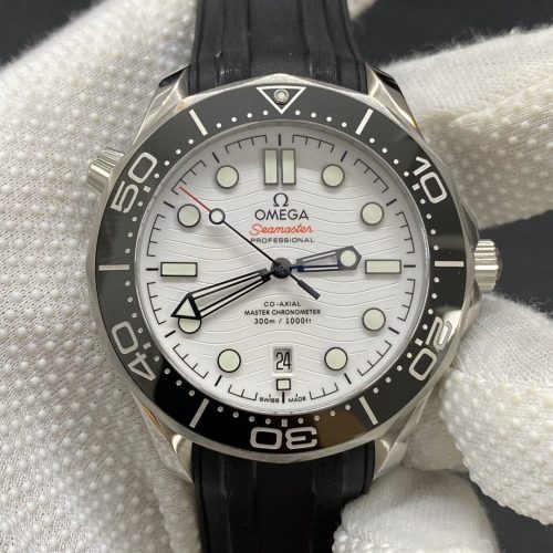 SEAMASTER PROFESSIONAL 300 BLACK CERAMIC WHITE DIAL