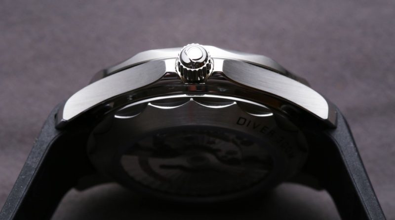 SEAMASTER DIVER 300 GREY DIAL BLACK RUBBER