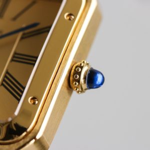 13279731352715575 SANTOS DUMONT XL GOLD CASE LEATHER