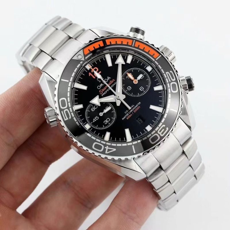 SEAMASTER PLANET OCEAN 600 CHRONOGRAPH ORANGE BLACK DIAL